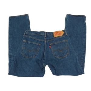 Levi's 501 men's jeans taken in and shortened to 32X30.5. Originally 34x34